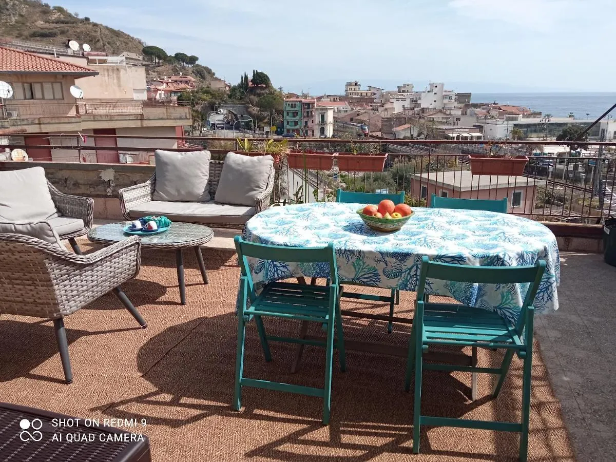 Apartmán La Terrazza Sul Mare Letojanni